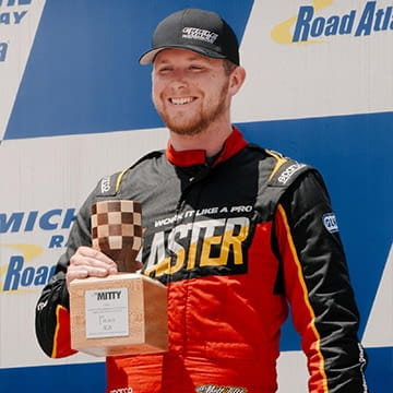 Racecar driver Matt Tifft